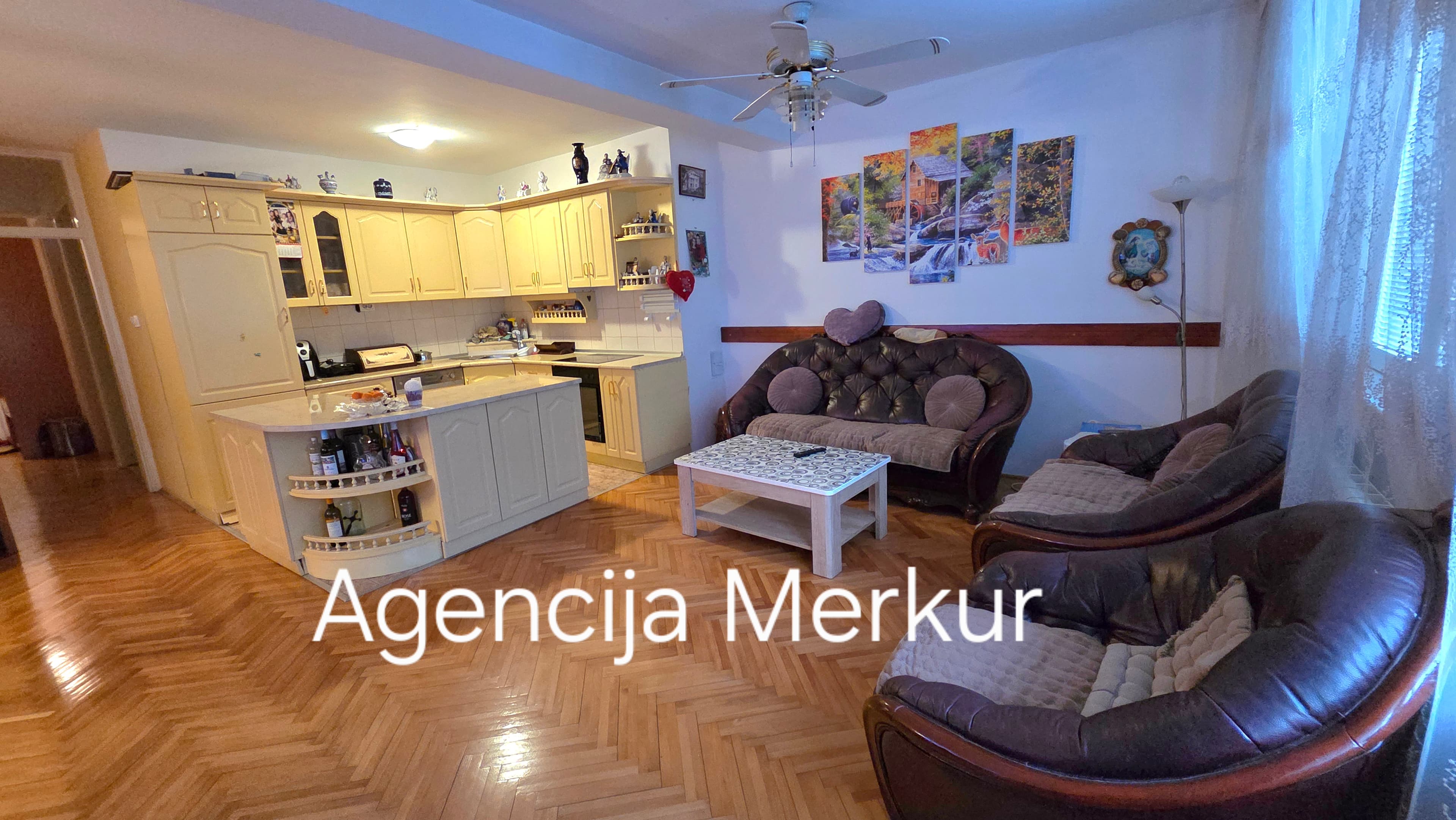 Prelep trosoban stan u centru